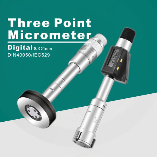 3 Point Digital Internal Micrometer IP54