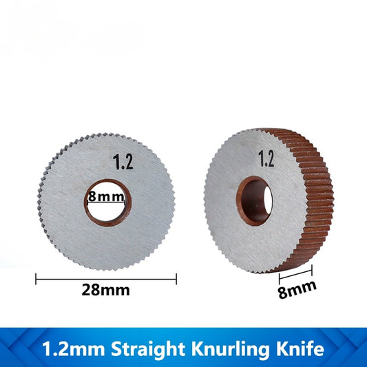 1.2mm Replacement  Straight Knurling Wheel