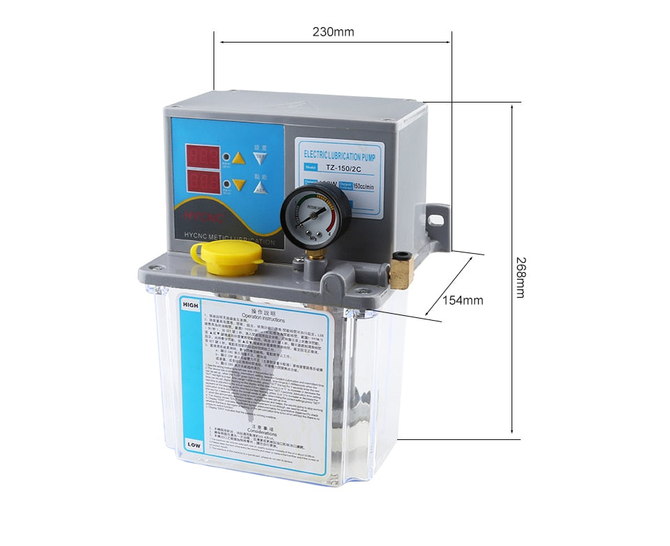 220V Single point lubrication system