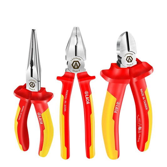 LAOA VDE Insulated Wire Cutters / Long Nose Pliers / Side Cutters  1000V