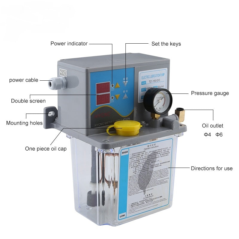 220V Single point lubrication system