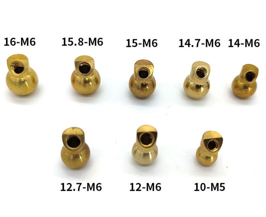 Brass Ball Coolant Nozzles For CNC Lathes