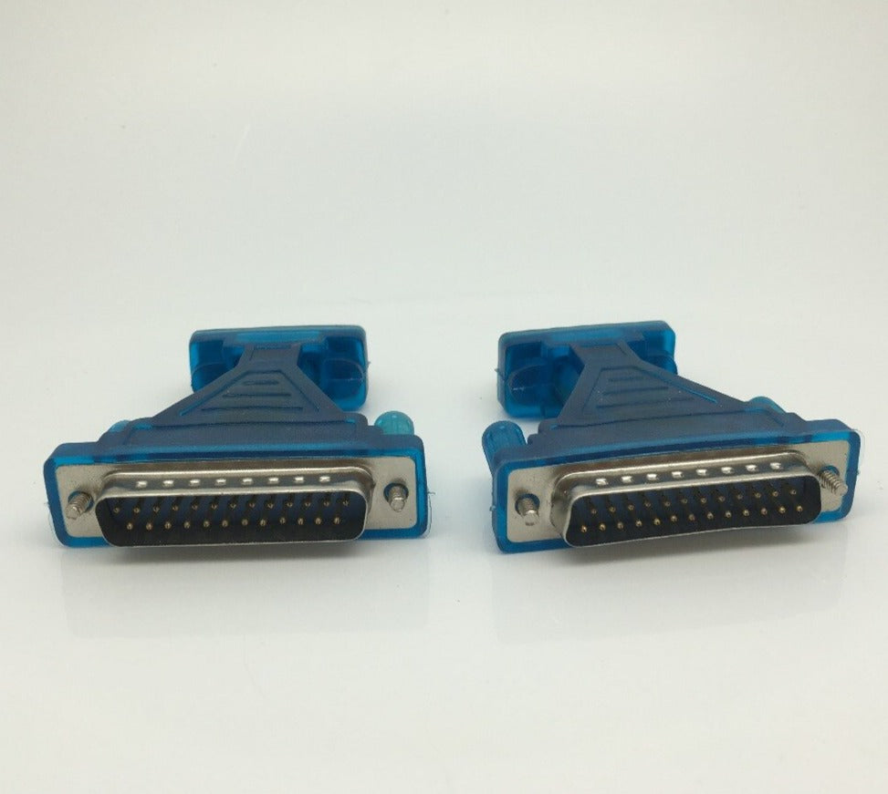 USB to Com USB to Serial RS232 Cable DB9 to DB25 Adapter DB9 female DB25 Male