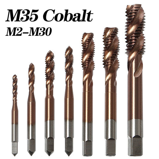 HSS-CO M35 Spiral Flute Metric Taps
