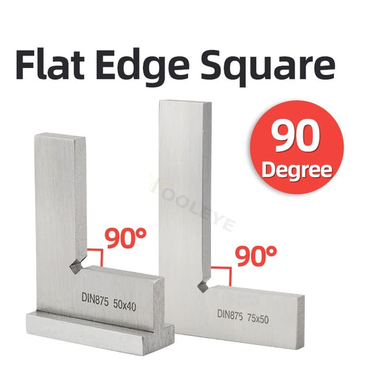 90 Degree Flat Edge Square