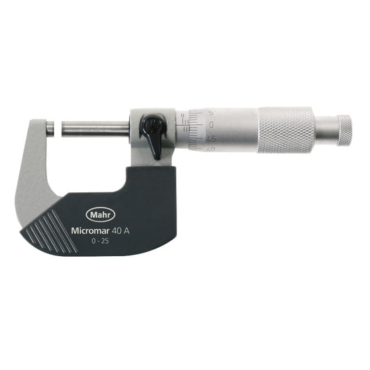 Mahr Micromar 40A Outside Micrometers 0-25mm/25-50mm/50-75mm/75-100mm
